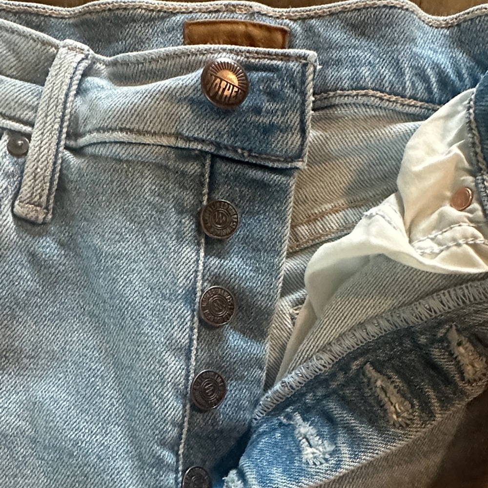 MOTHER Light Blue Ankle & Cropped Jeans EUC - Picture 11 of 11